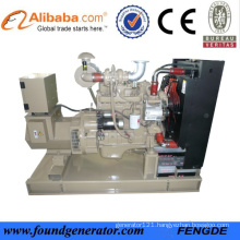 Factory direct sale 30kw portable open type diesel generator with CE approved